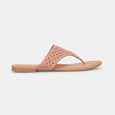 Bata Peach Flat Thongs for Women